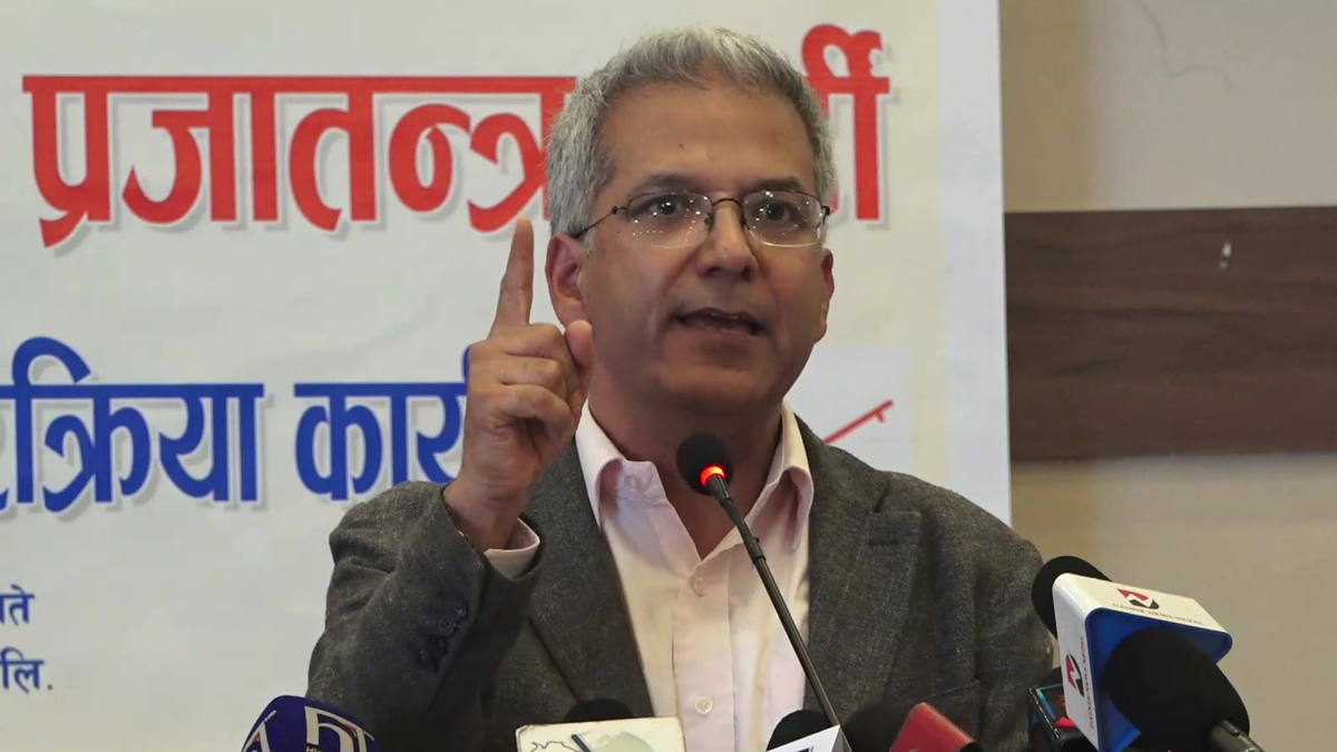 सरकारलाई राप्रपाले दिएको समर्थन निरन्तरताका लागि मिश्रले राखे तीन सर्त
